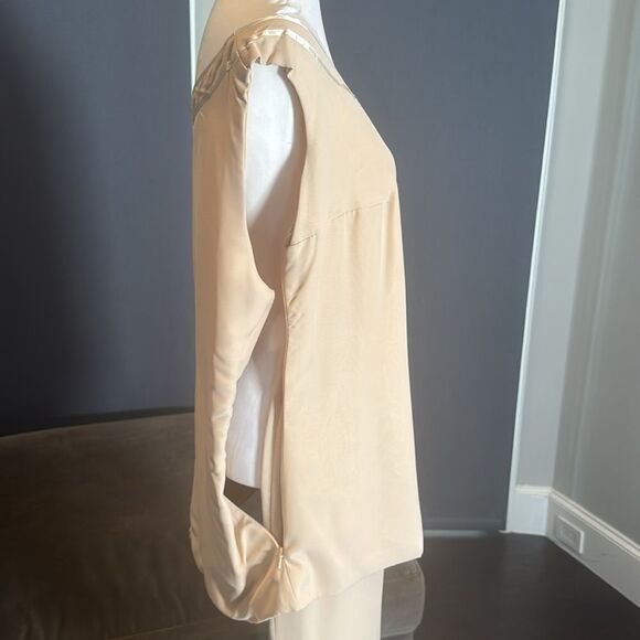 Women’s Chiffon 3 Piece PantSuit Long Jacket
Ribbon Detail Size 14 NWOT - Picture 8 of 14